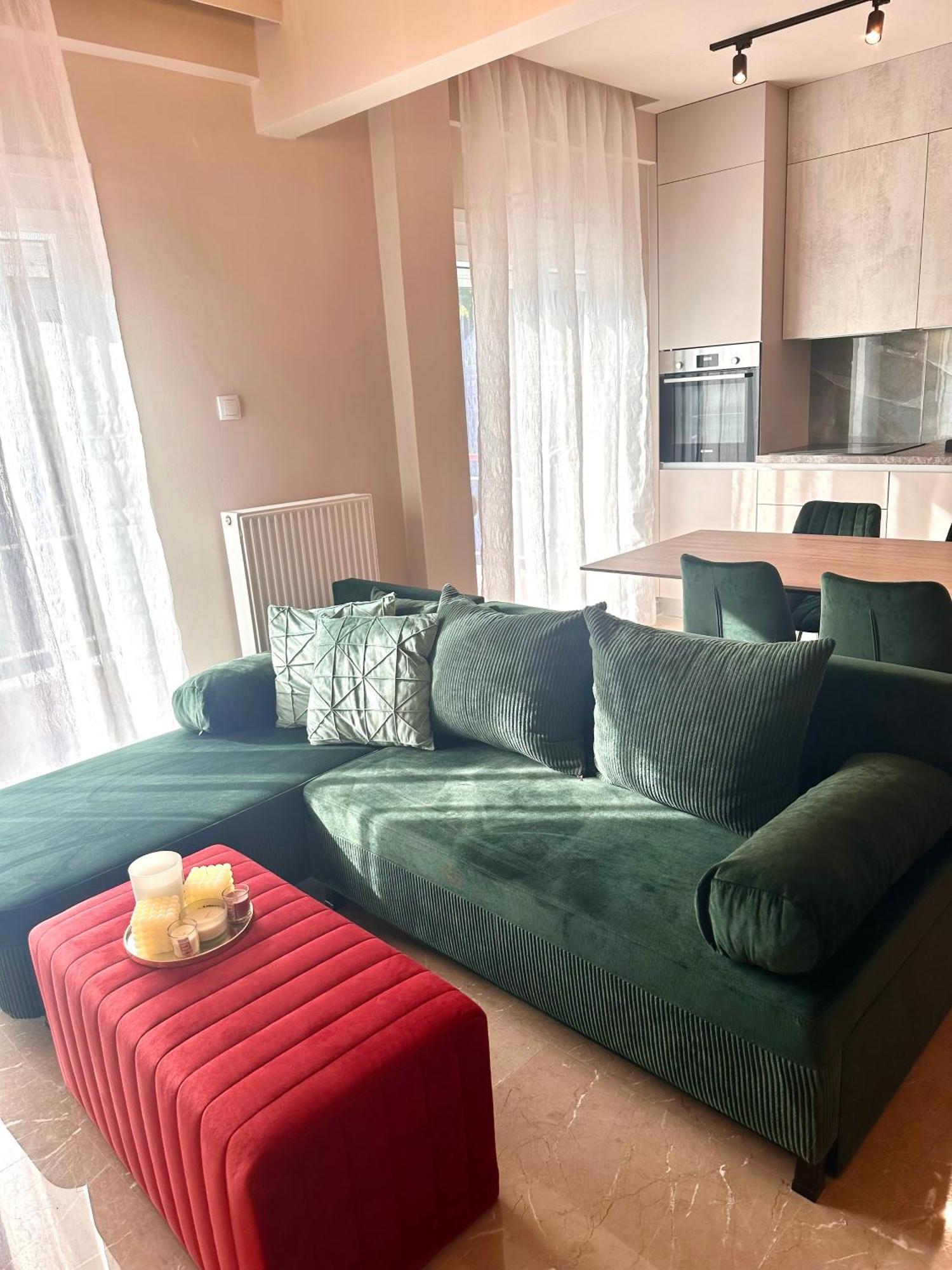 Emerald Suite Luxury Apartment In Tesalonika Bagian luar foto