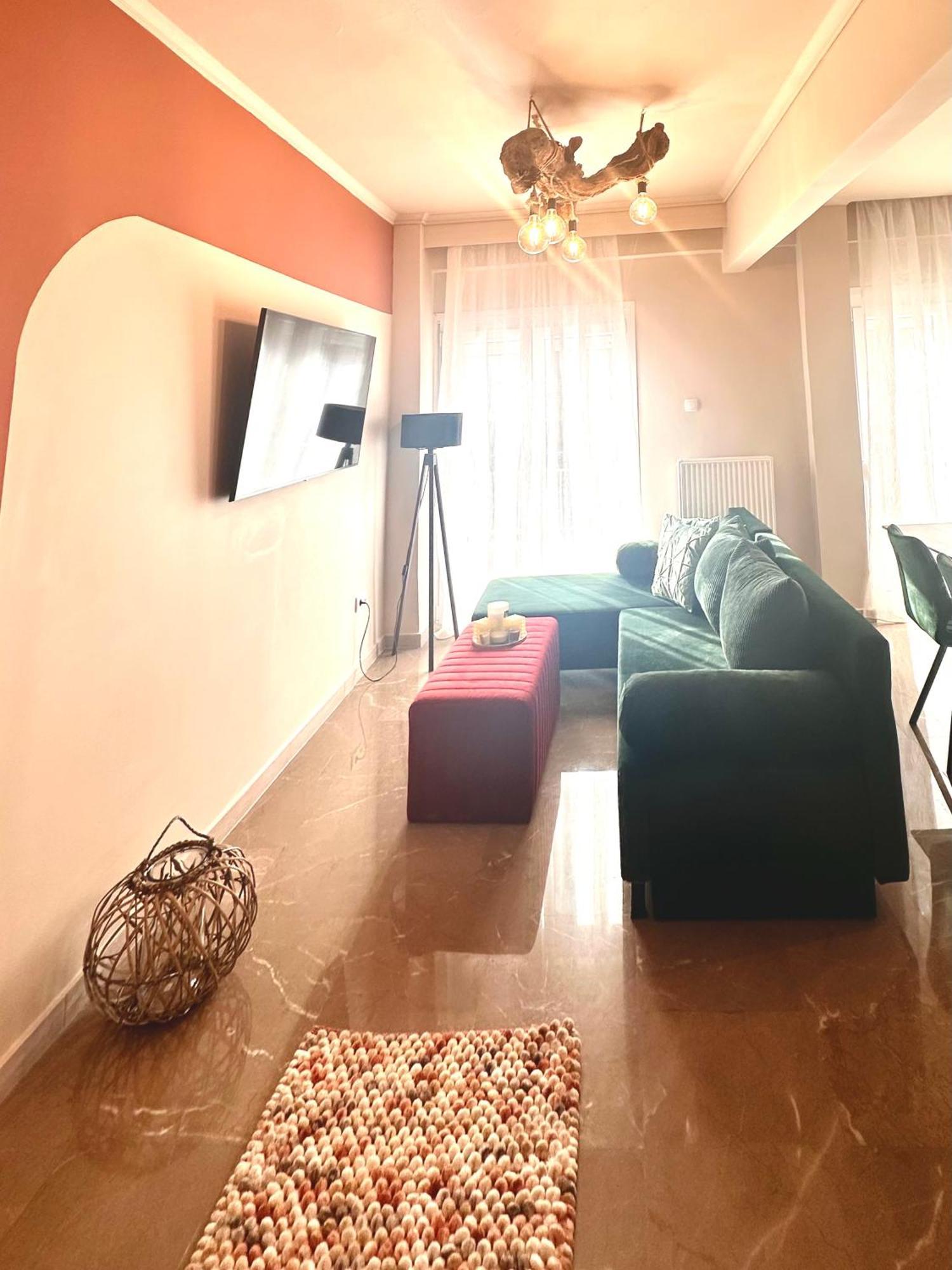 Emerald Suite Luxury Apartment In Tesalonika Bagian luar foto